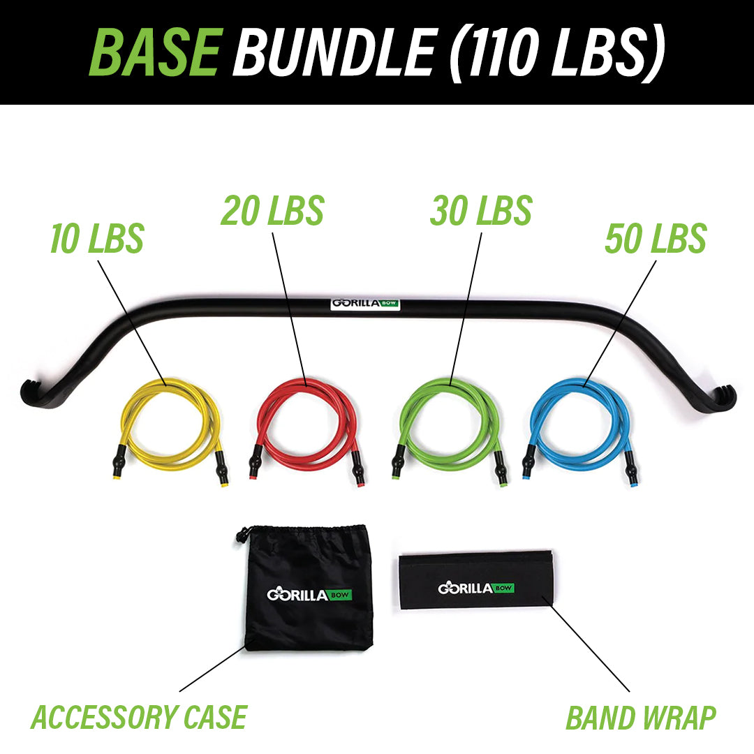 Resistance band bow sale