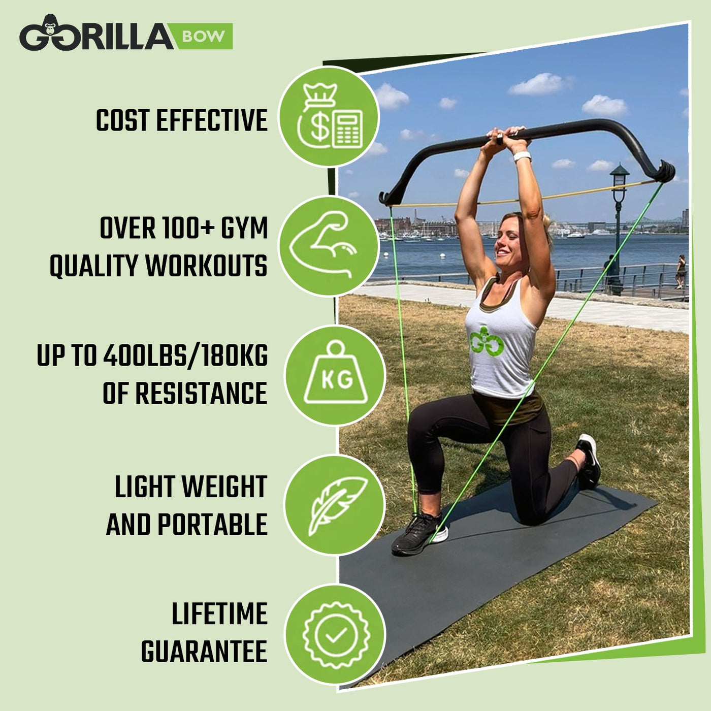 Gorilla bow band weights sale