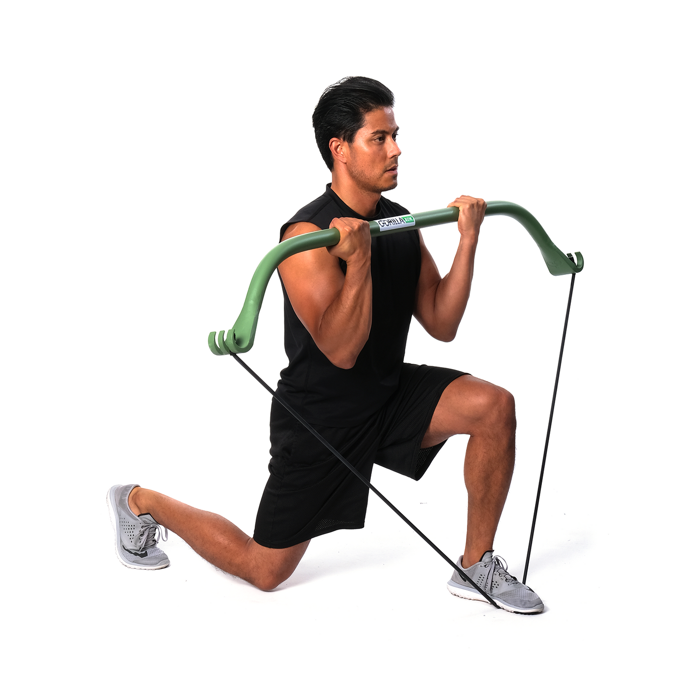 Shop for Stretch Bow Resistance Bands and Bar System Portable Home Gym for  Full Body Workout Equipment Set Fitness Weightlifting and Exercise Kit at  Wholesale Price on